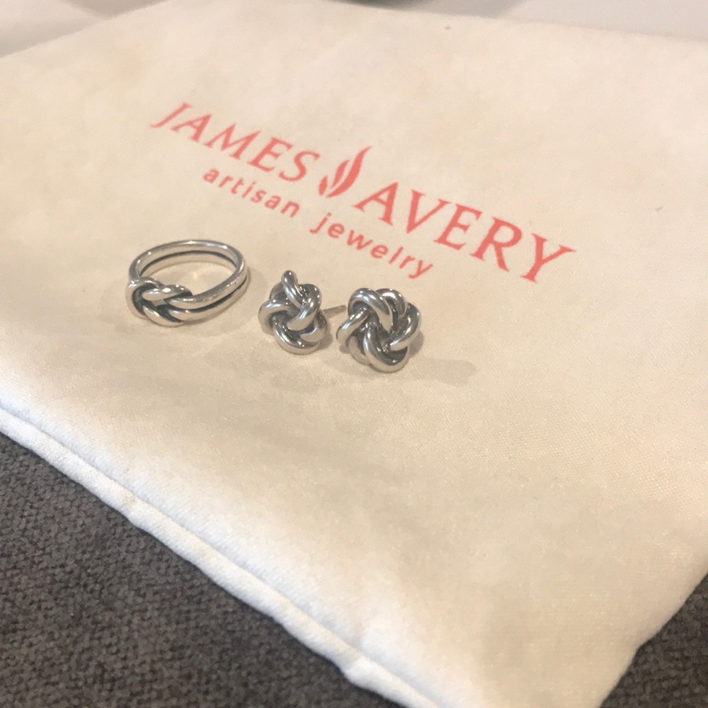 James Avery Ring/earring combo